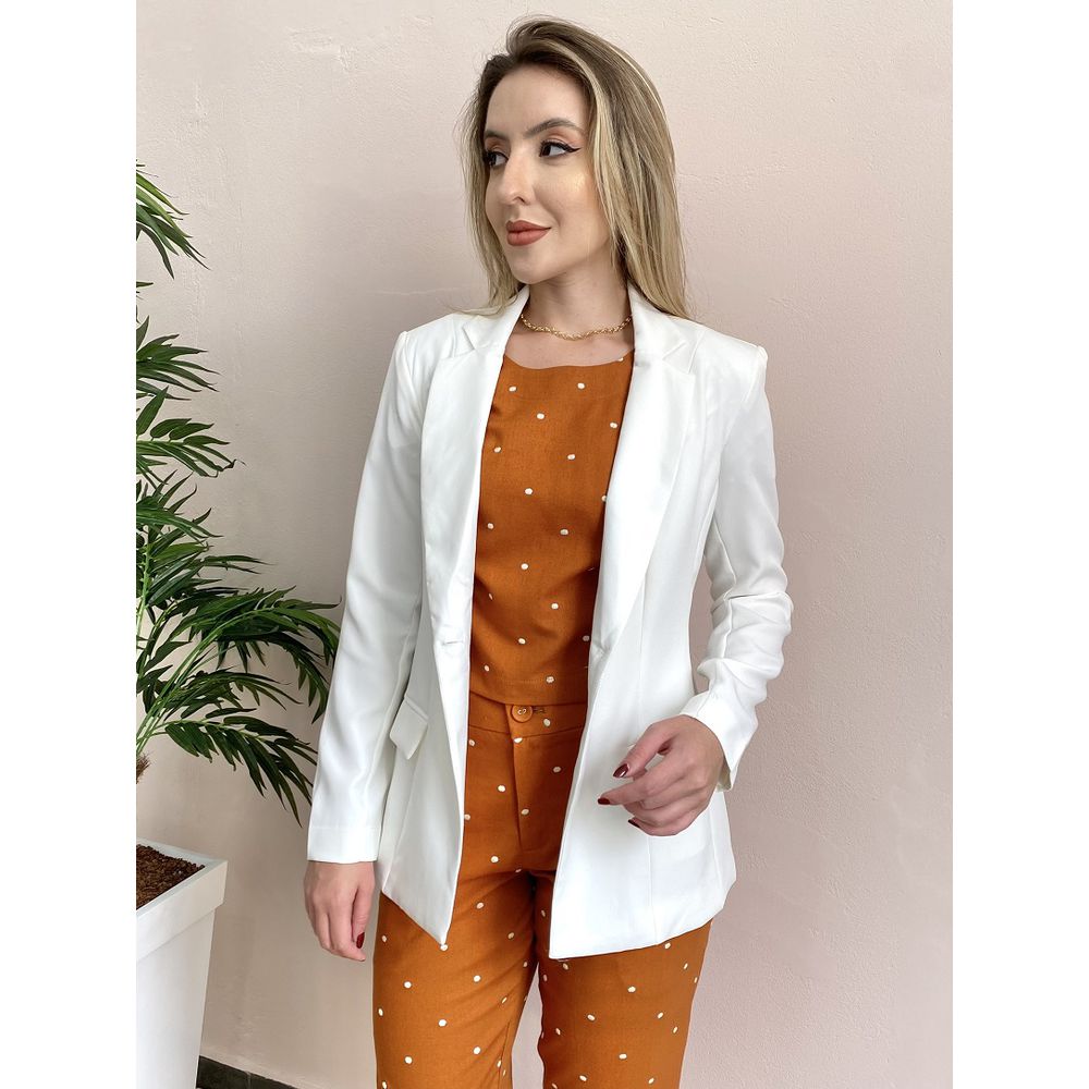 Blazer Marina - Offwhite - DONNA LELLA