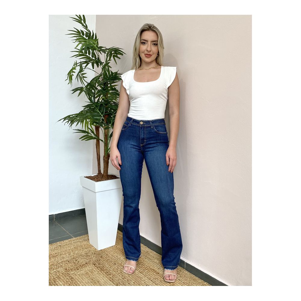Calça Jeans Flare Duda - DONNA LELLA
