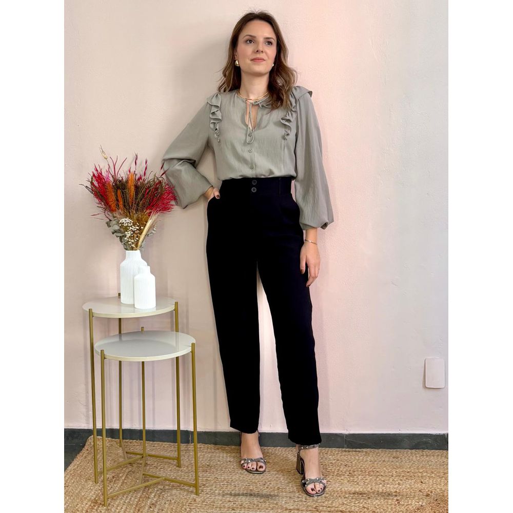 Calça Celina - Preto - DONNA LELLA