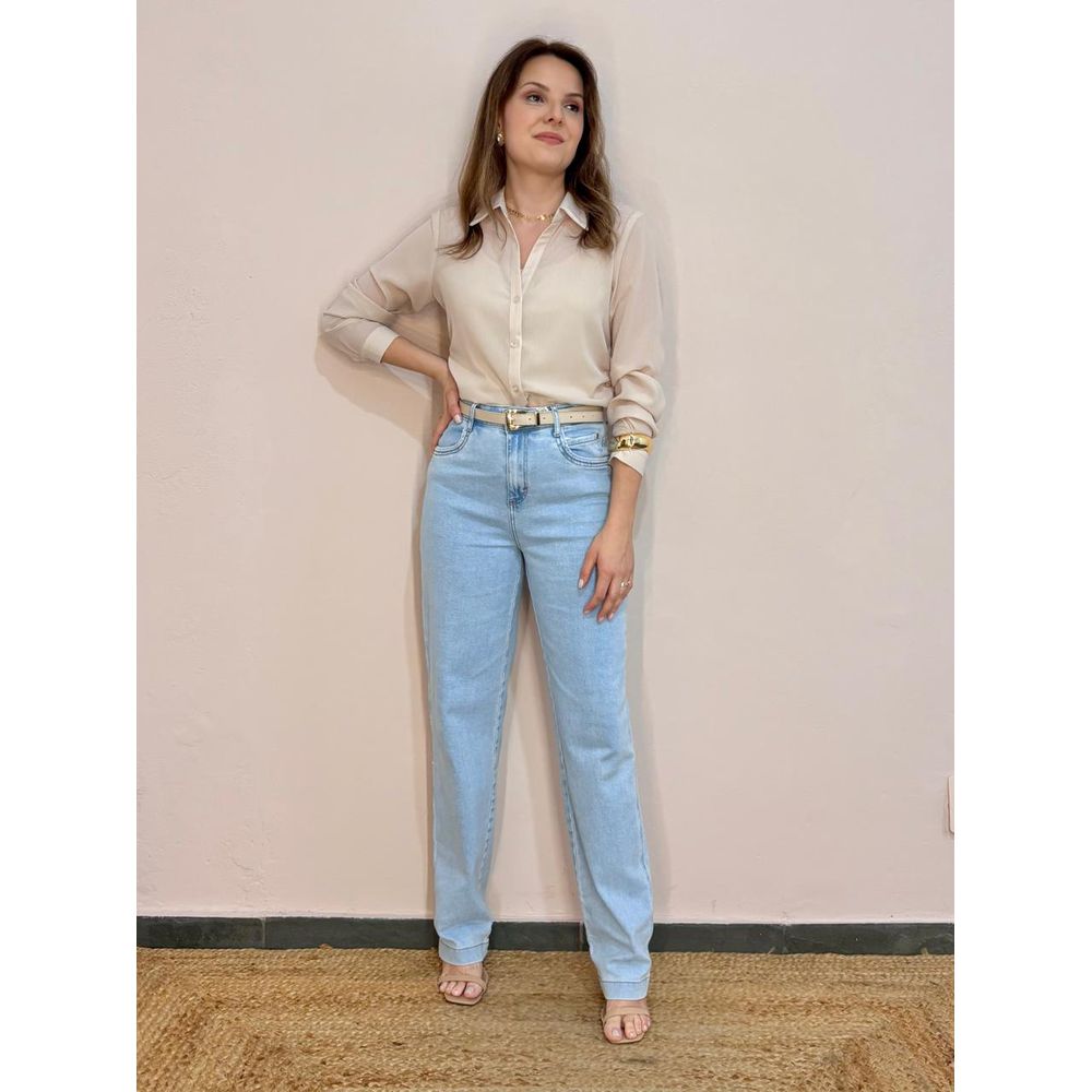Calça Joice Jeans Reta - DONNA LELLA