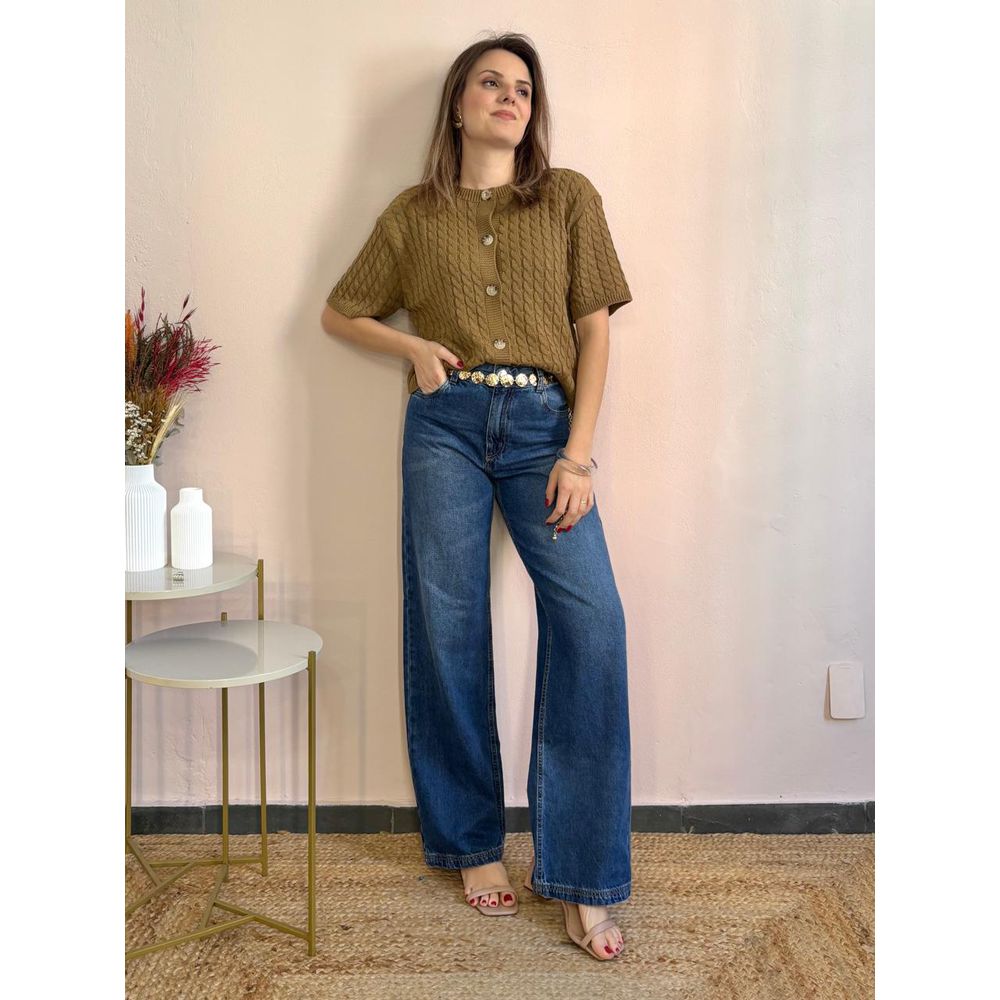Calça Jeans Sabrina - Wide Leg - DONNA LELLA