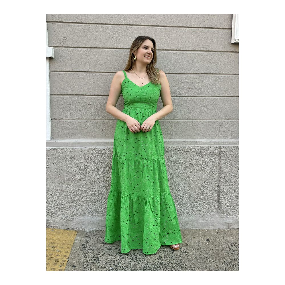 Vestido Longo Laise Sardenha - DONNA LELLA
