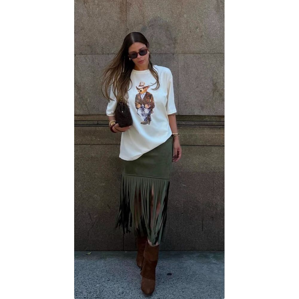 MAX TEE URSO - BRANCA - Espasso Bela | Moda Feminina