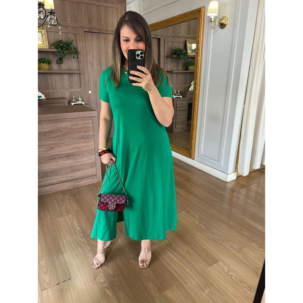 VESTIDO FENDA - BANDEIRA - Espasso Bela | Moda Feminina
