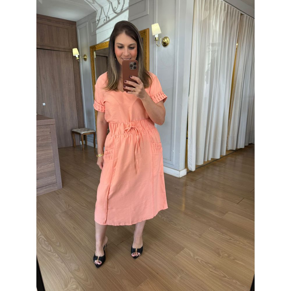 CONJUNTO LIOCEL MARI - LARANJA - Espasso Bela | Moda Feminina