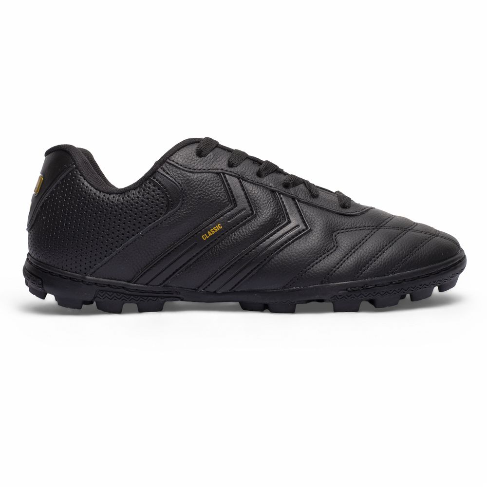 Chuteira Classic Society Adulto c/ Biqueira - Pret... - IBAL Esportivos