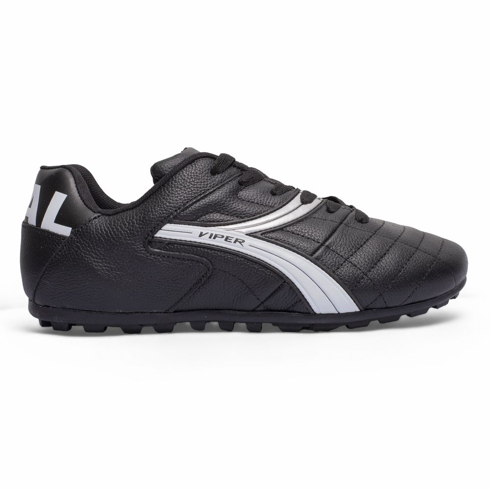 Chuteira Viper Society Adulto Borracha - Preto/Br... - IBAL Esportivos