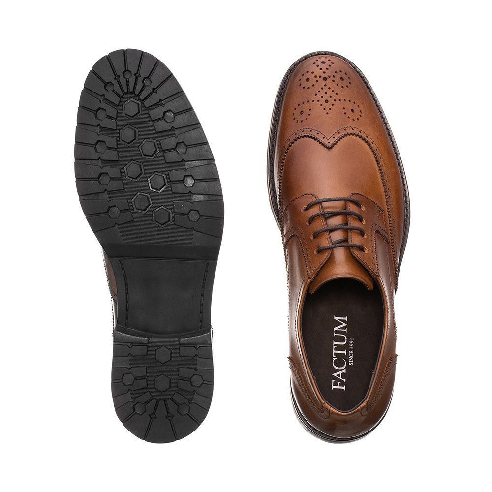 Sapato Casual Masculino Zeus Whisky | Factum Shoes
