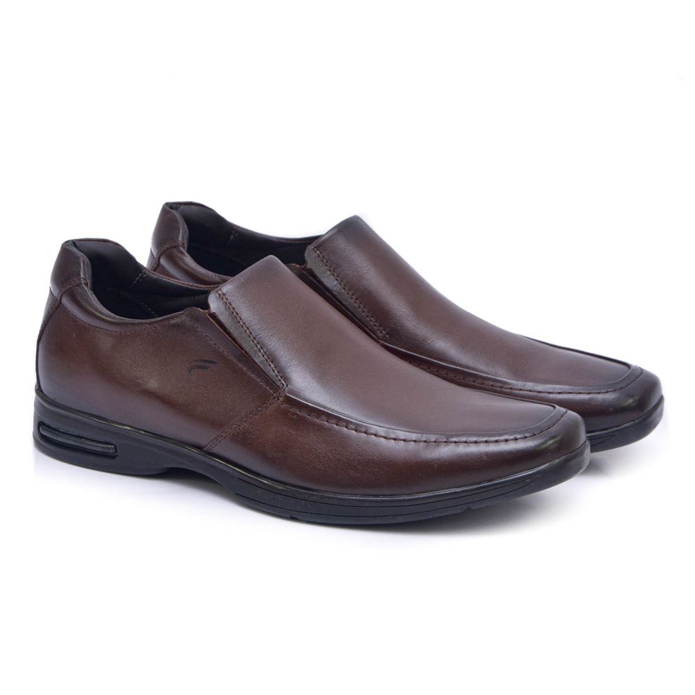 Sapato Social de Couro Ultratech Mogno