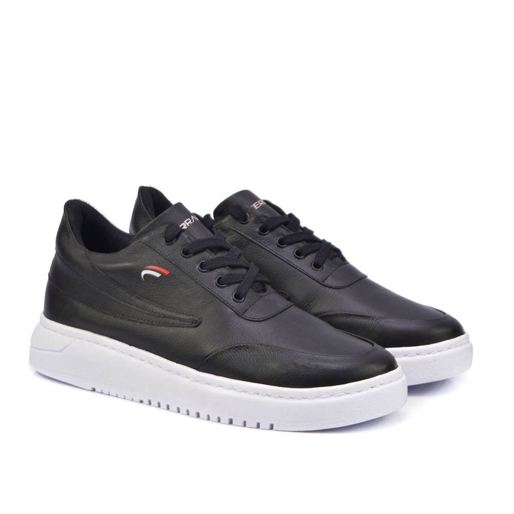 Tênis de Couro Gales Preto