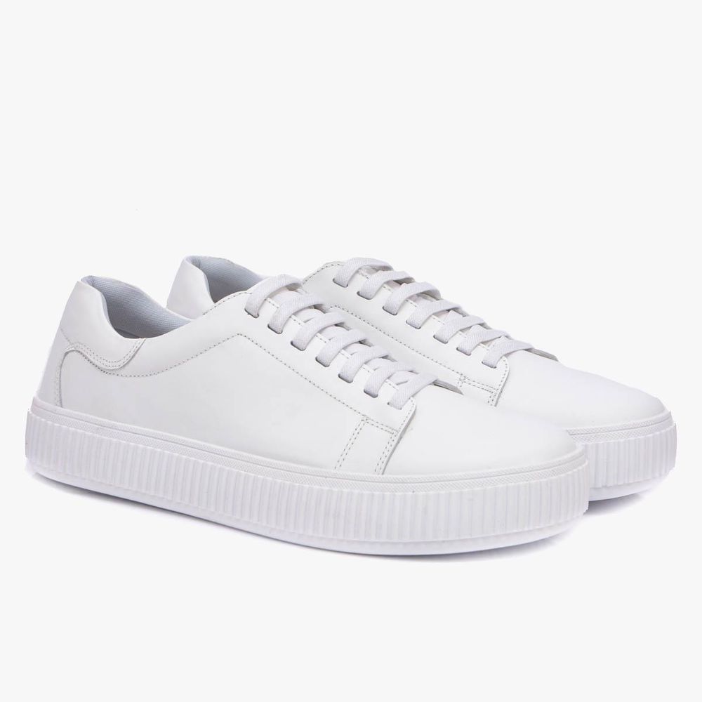 Tênis de Couro Malibu Branco