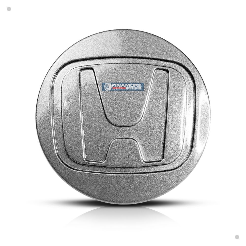 Kit 4 Calotinhas Roda Honda City Fit WR-V Prata – Encaixe Perfeito + Visual Original Restaurado