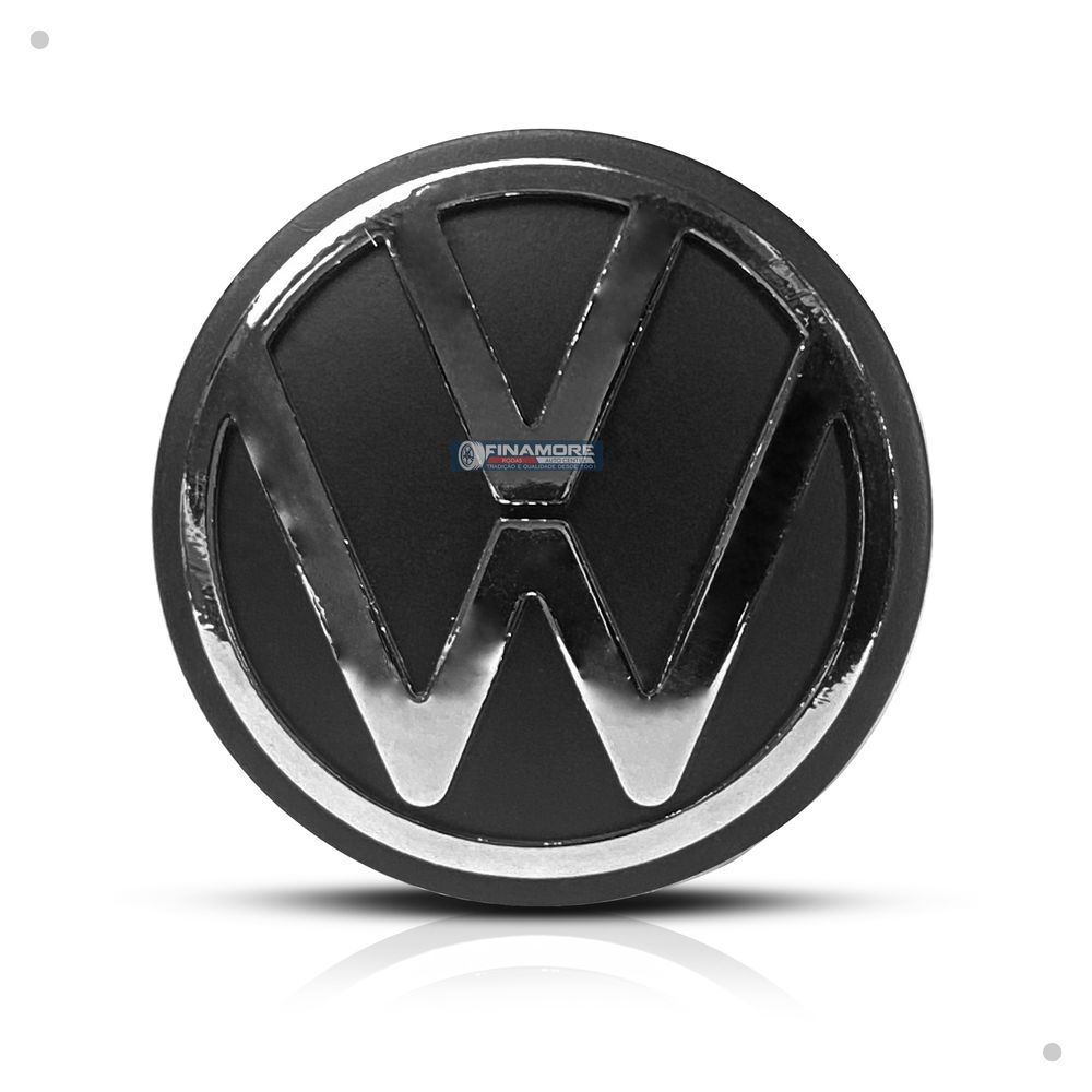 Kit 4 Calotinhas Centro de Roda VW Original Nivus Polo Fox T-Cross 56mm – Encaixe Perfeito + Visual Autêntico