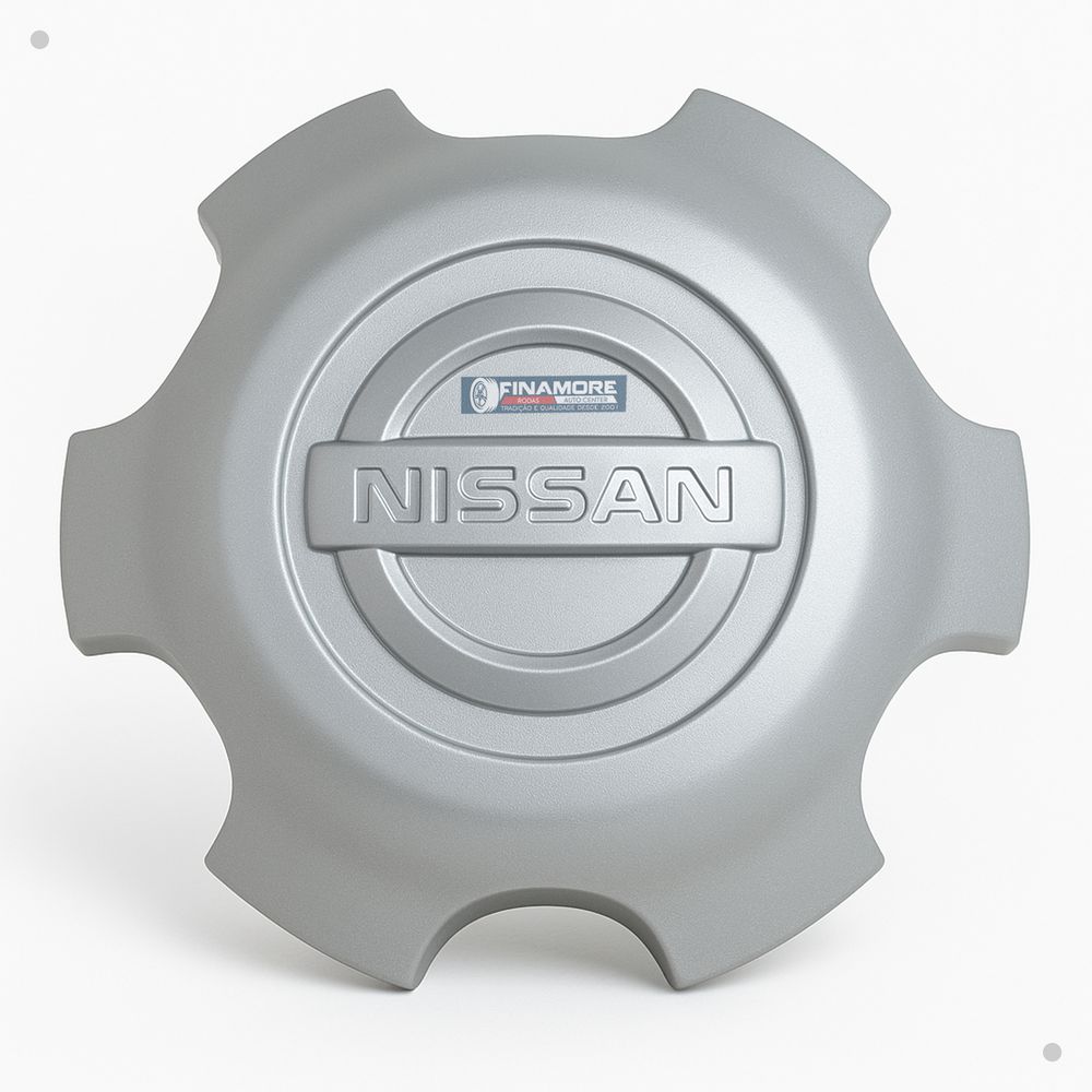 Kit 4 Calotas Nissan Frontier X-Terra Prata – Encaixe Perfeito com Visual Original