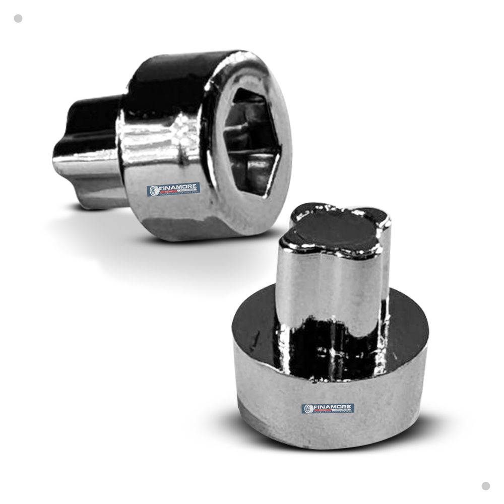 Kit 64 Rebites Allen Cromados para Roda – Estilo Track & Field com Acabamento Premium