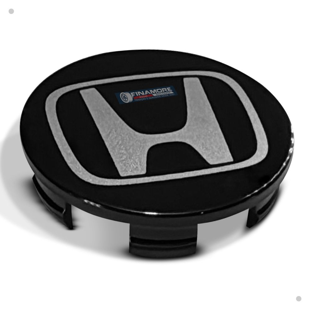Kit 4 Calotinhas Honda HR-V Preto – Encaixe Perfeito nas Rodas Originais