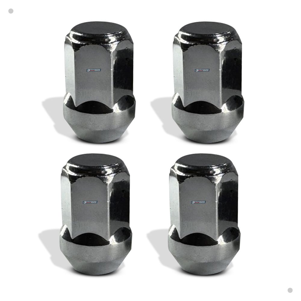 Kit 20 Porcas Maciças Cromadas GM – 35mm para Rodas de Liga Leve Chevrolet