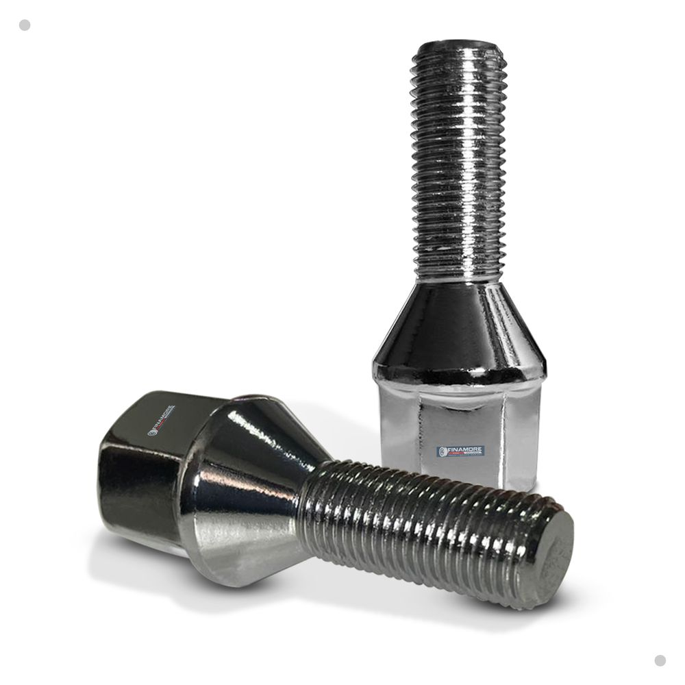 Kit 16 Parafusos Longos Cromados Fiat – Ideal para Rodas com Espaçadores