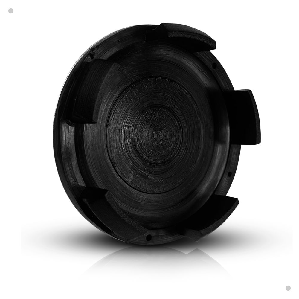 Kit 4 Calotinhas Centro de Roda Fiat Toro Preto Repuxo – Encaixe Preciso + Visual Original Fiat