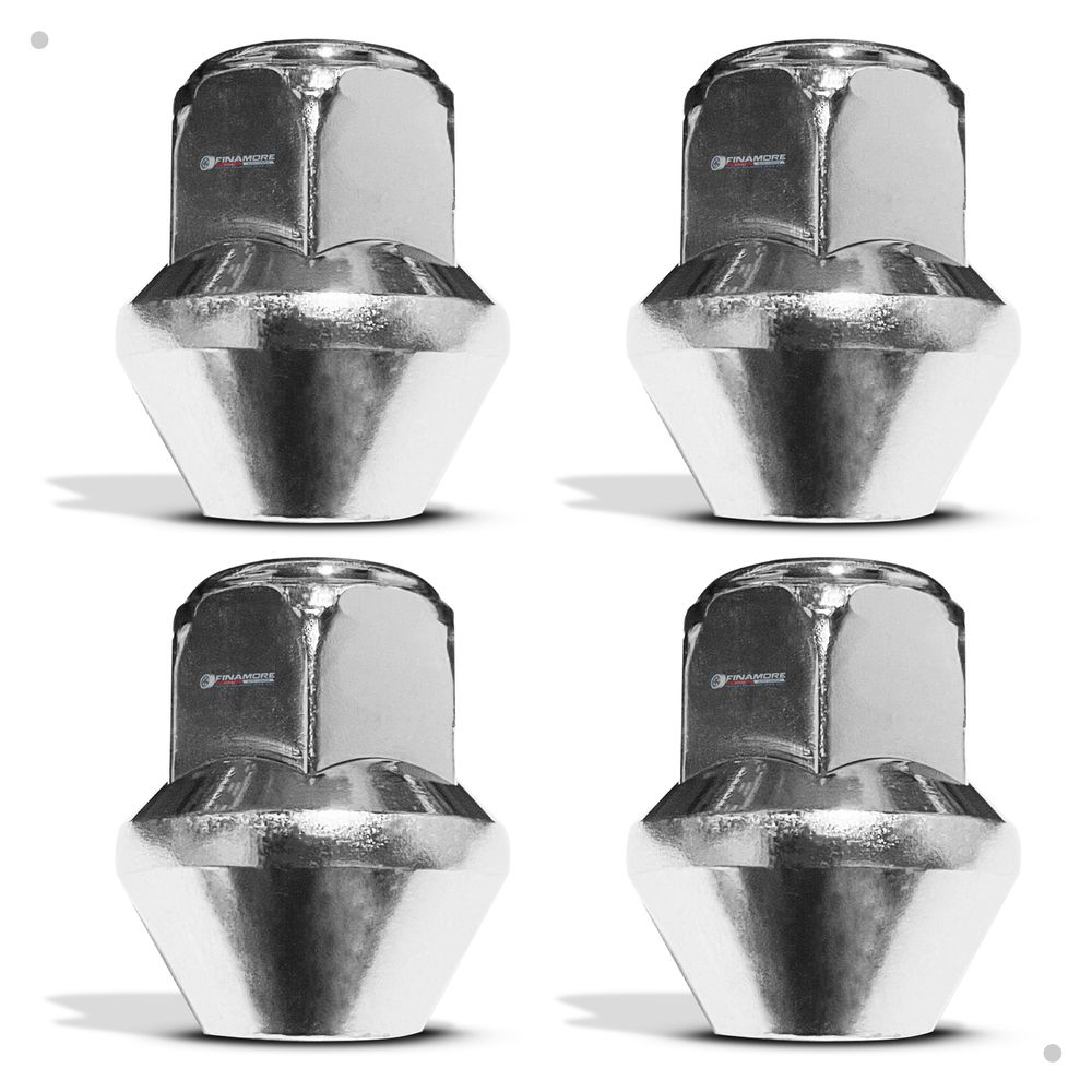 Kit 16 Porcas Maciças Cromadas GLX Ford – Rodas de Liga Leve com Estilo e Segurança