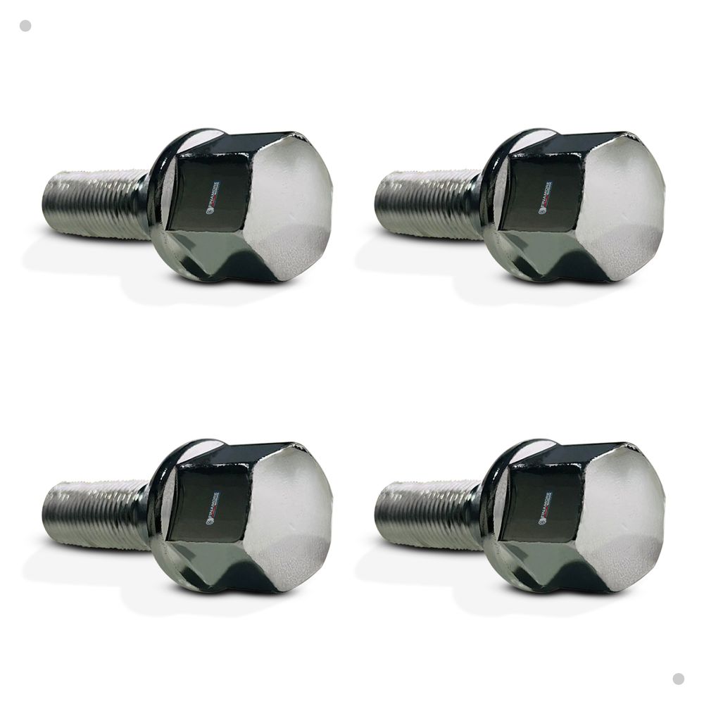 Kit 4 Parafusos Multi Cromados Longos – Ideal para VW - Gol, Saveiro, Voyage, Santana e Passat