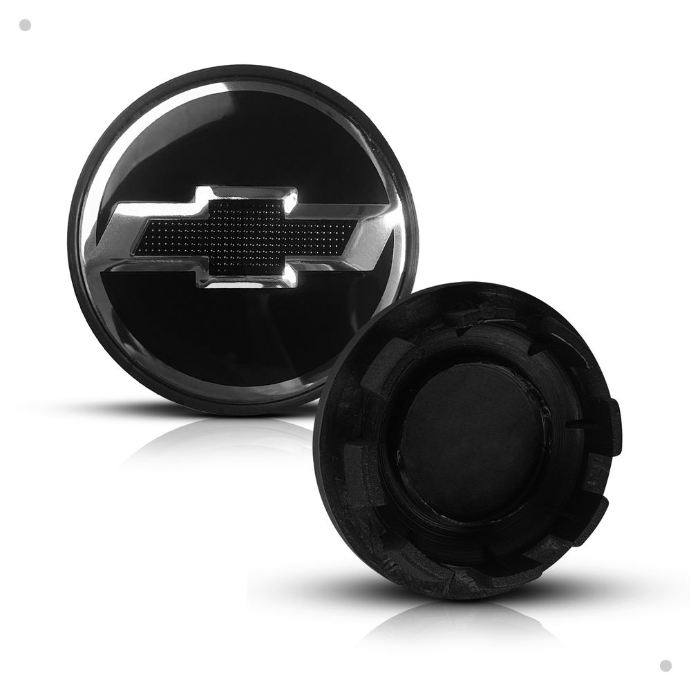 Kit 4 Calotinhas GM Vectra Elite Preto Camaro – Acabamento Esportivo com Encaixe Original