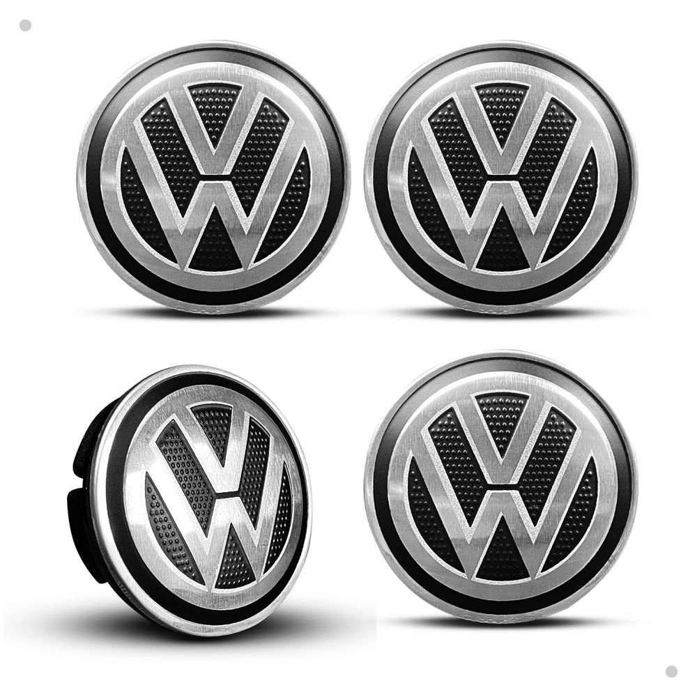 Kit 4 Calotinhas VW G6 com Garra Original – Encaixe Original e Visual Impecável