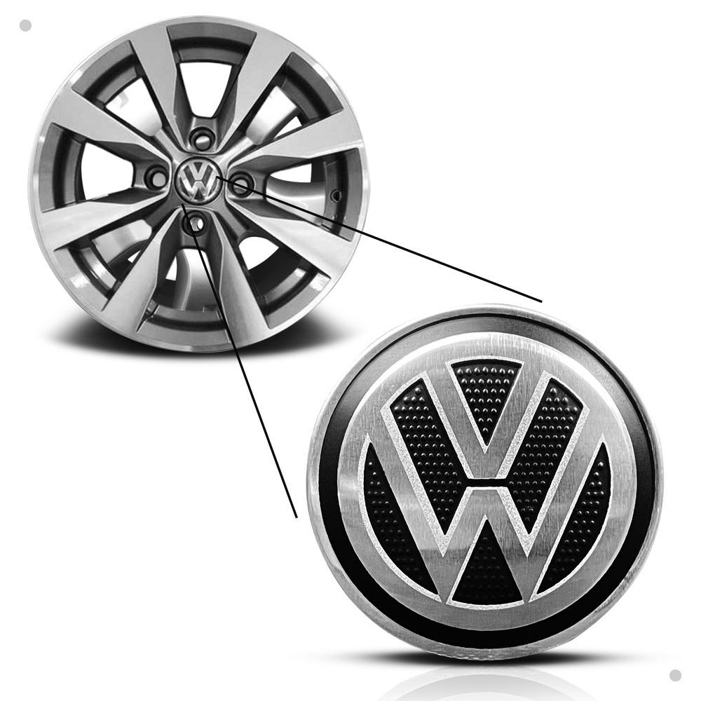 Kit 10 Jogos Calotinhas VW G6 com Garra Original – Encaixe Original e Visual Impecável