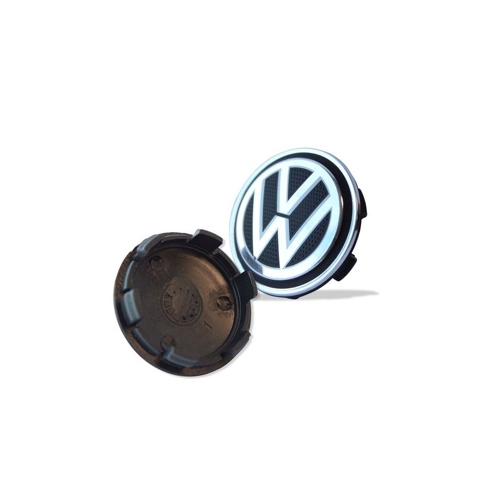 Kit 4 Calotinhas Centro de Roda VW Gol G6 – Encaixe Krmai/Wsw + Visual Renovado nas Rodas
