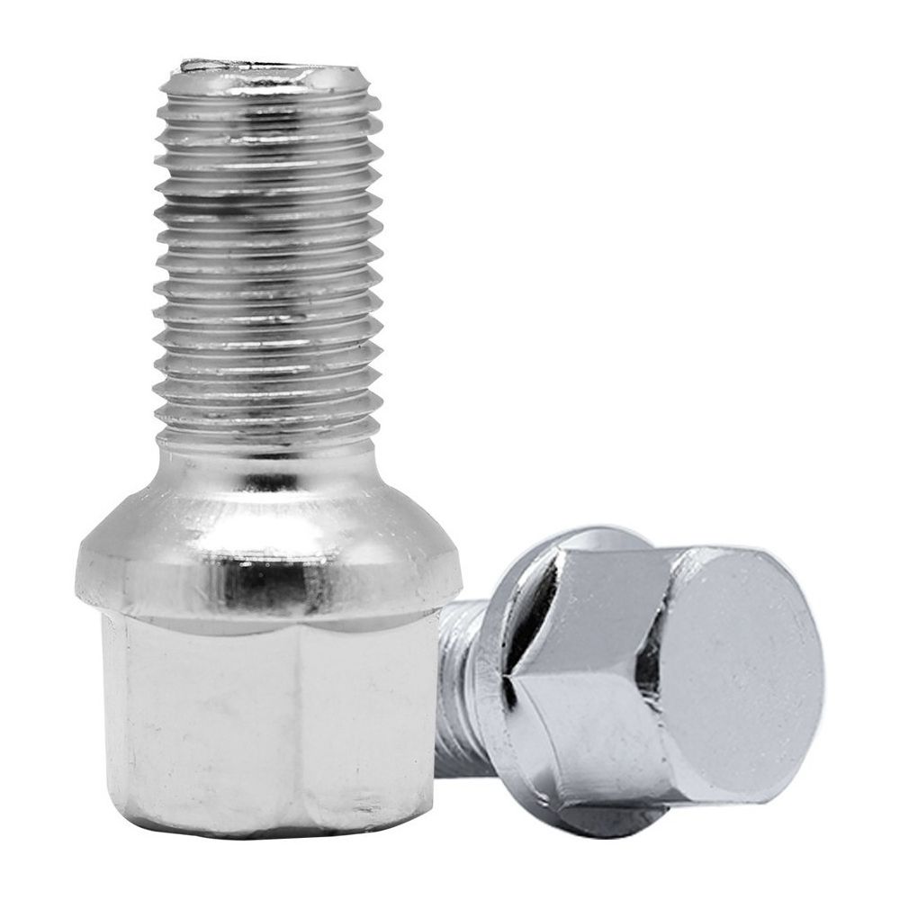 Kit 16 Parafusos Cromados VW Fusca/Brasília – Ideal para Rodas de Aço
