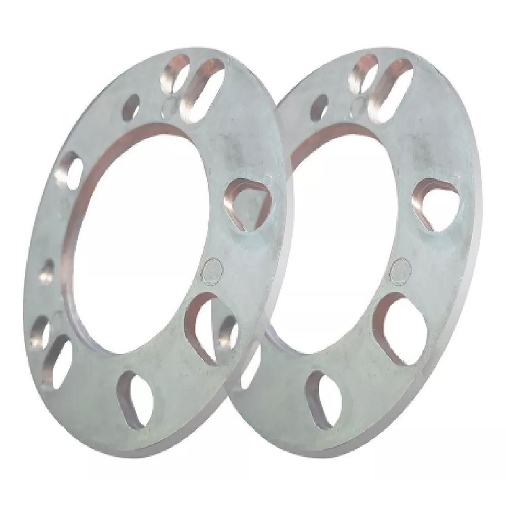 Espaçador de Roda Universal 6mm – Compatível com Rodas 4 e 5 Furos + Fácil Instalação