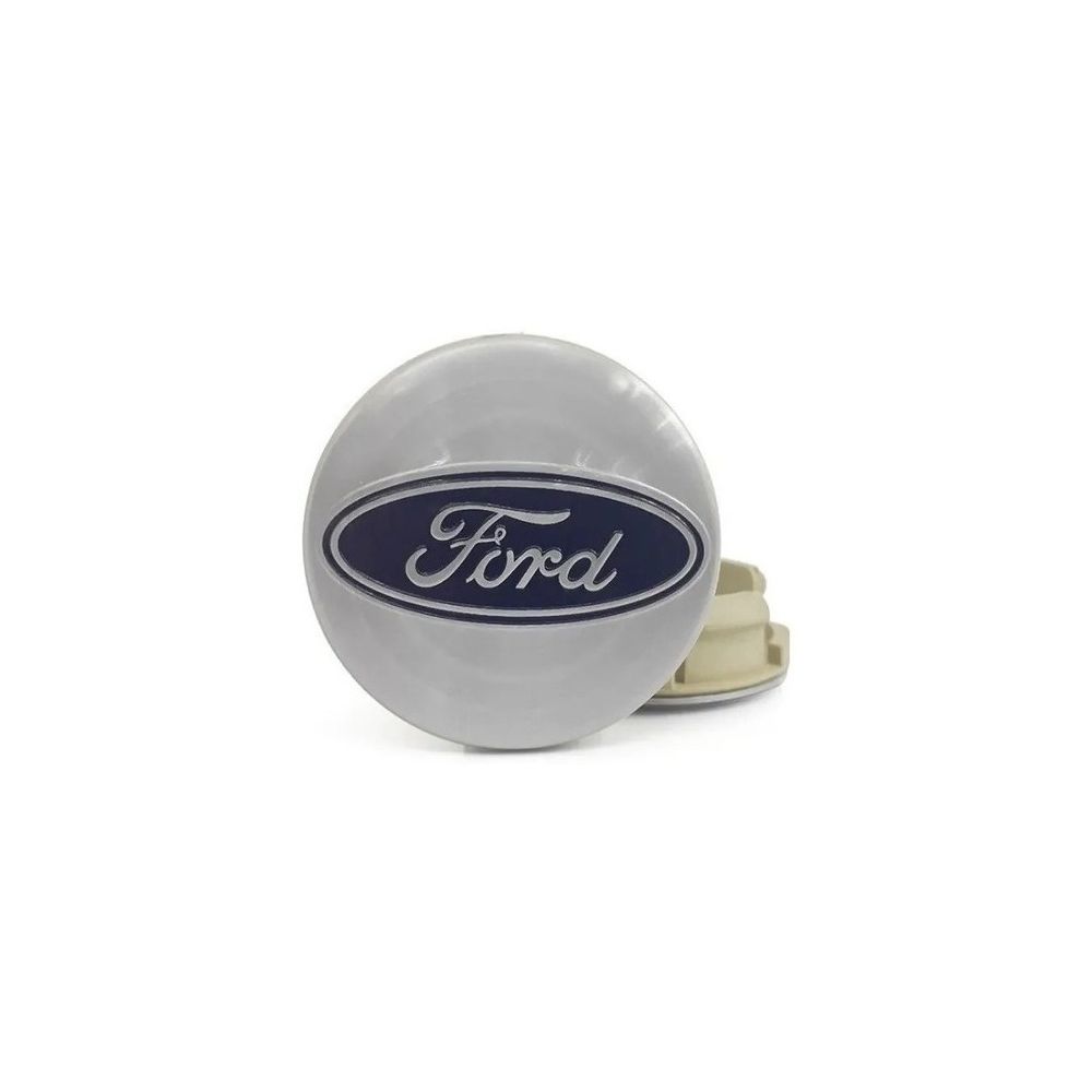 KIT 4 CALOTINHA FORD PRATA