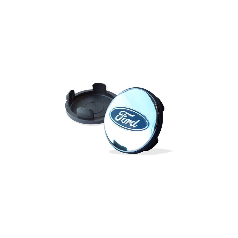 KIT 4 CALOTINHA FORD PRATA