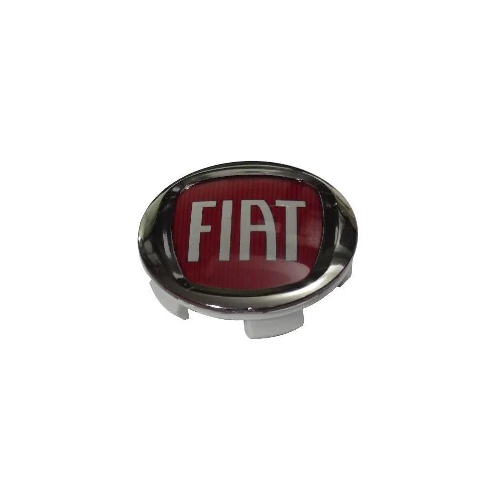 KIT 4 CALOTINHA FIAT TORO VERMELHO