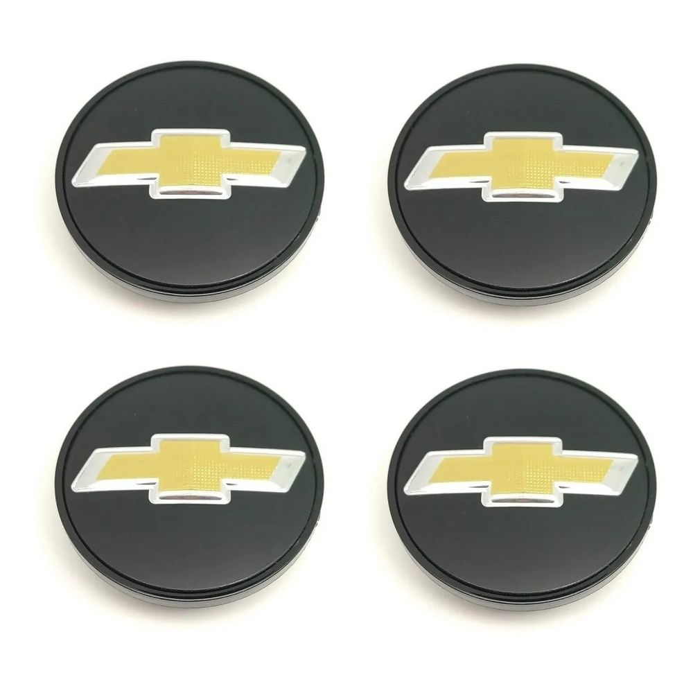 KIT 4 CALOTINHA GM VECTRA ELITE PRETO