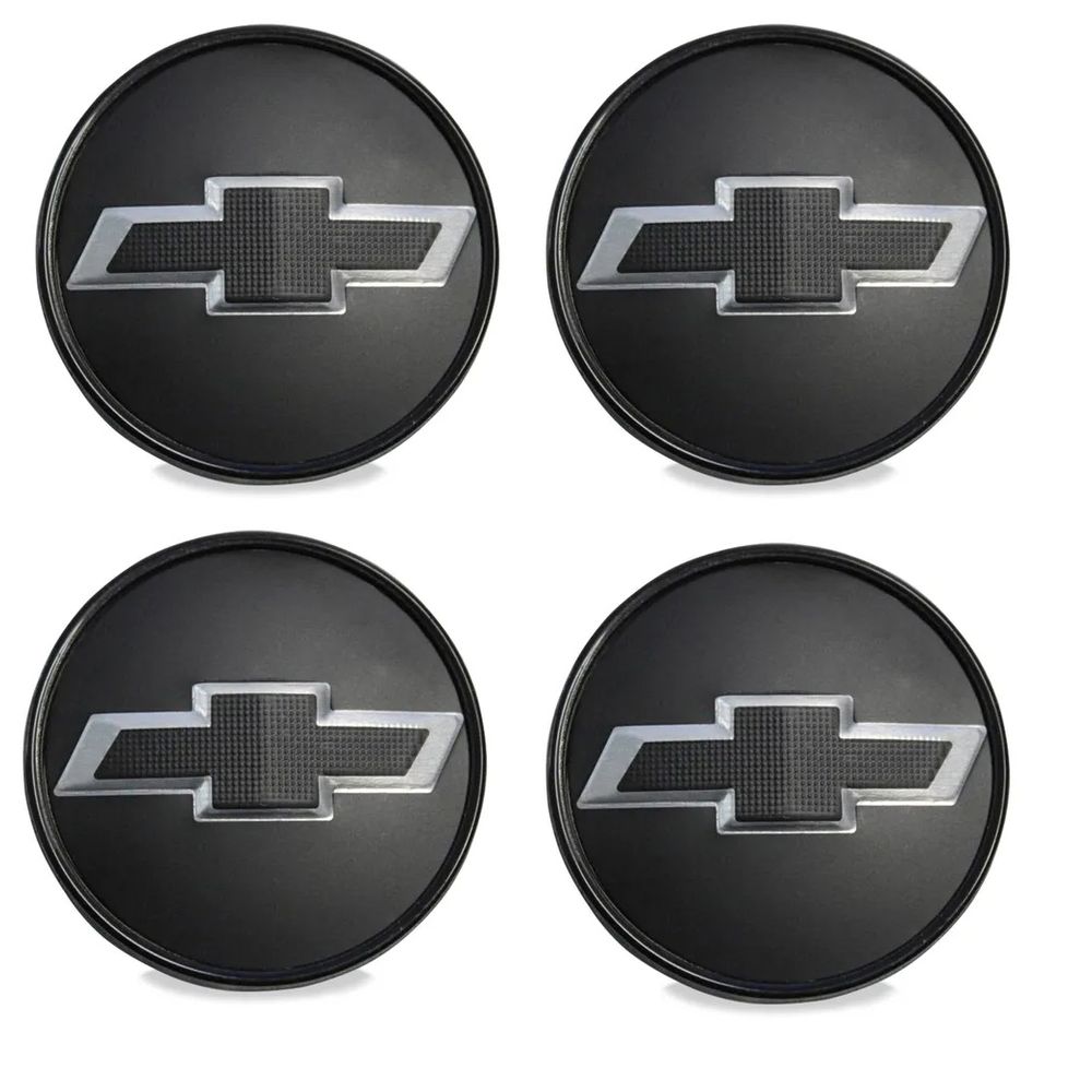 KIT 4 CALOTINHA GM VECTRA ELITE PRETO CAMARO