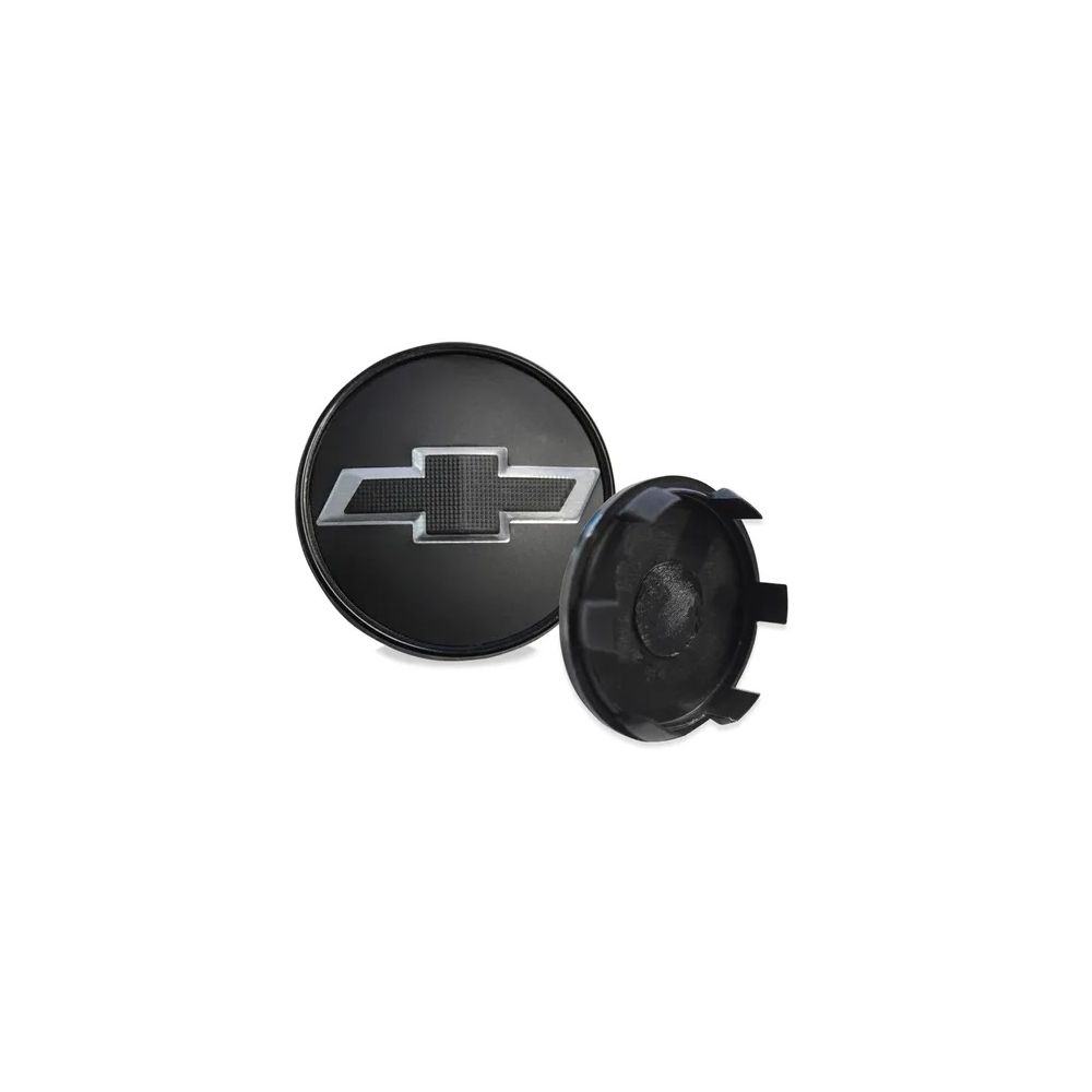 KIT 4 CALOTINHA GM VECTRA ELITE PRETO CAMARO
