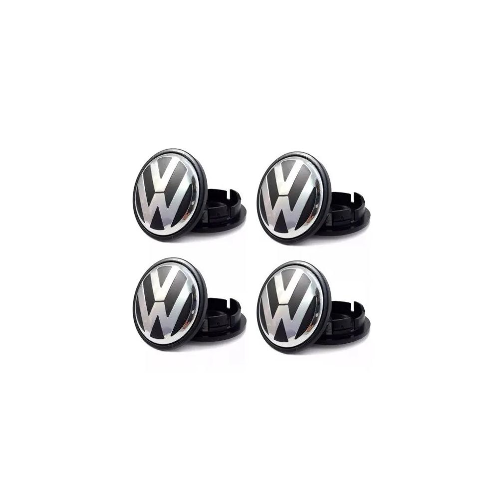 KIT 4 CALOTINHA VW JETTA + CAPA DE PARAFUSO