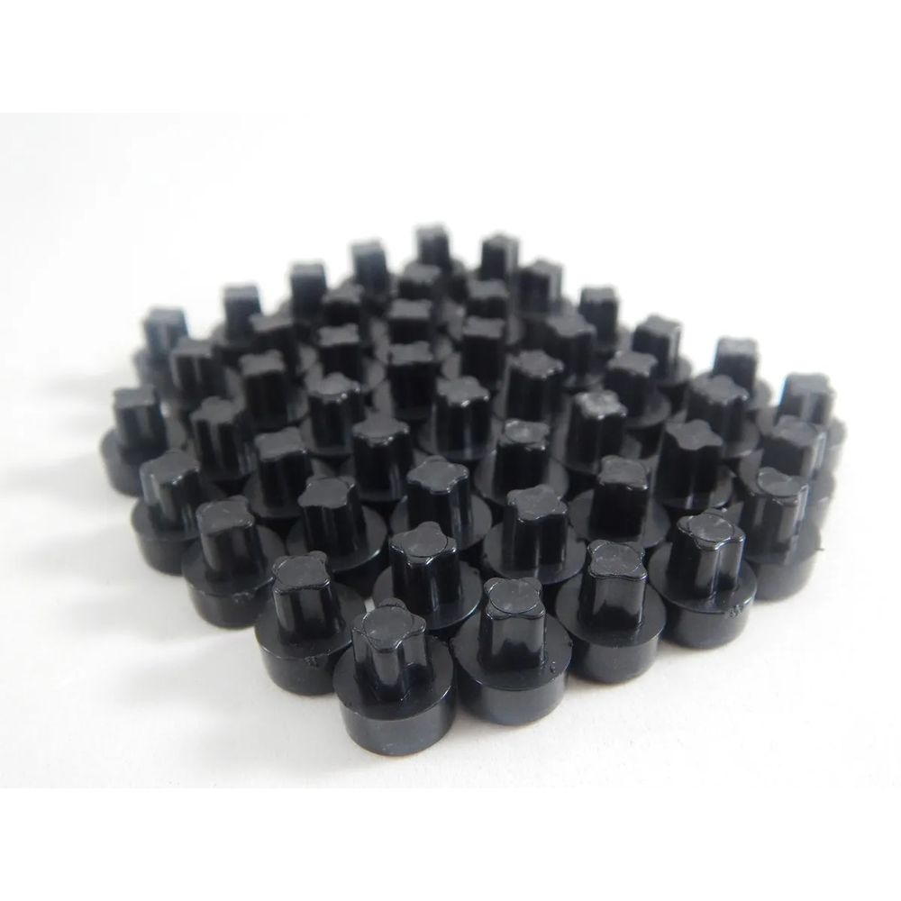 KIT 64 REBITES ALLEN PRETO