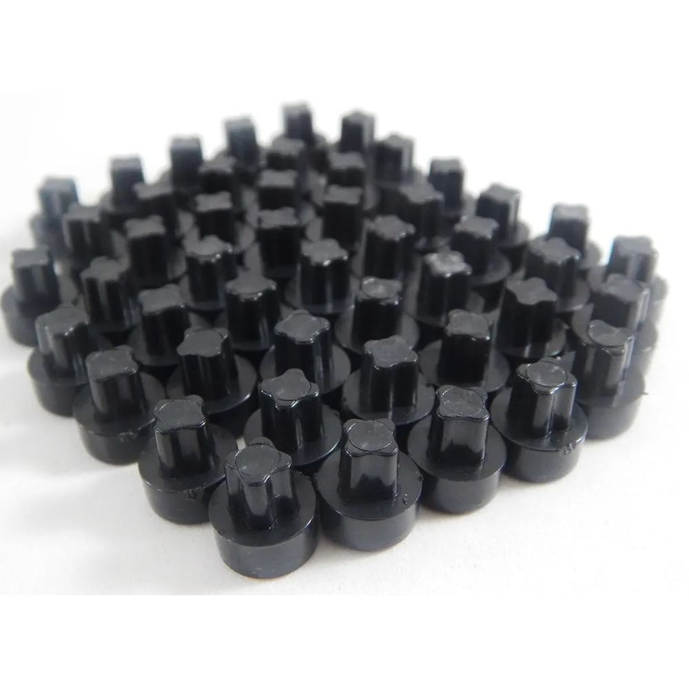 KIT 64 REBITES ALLEN PRETO