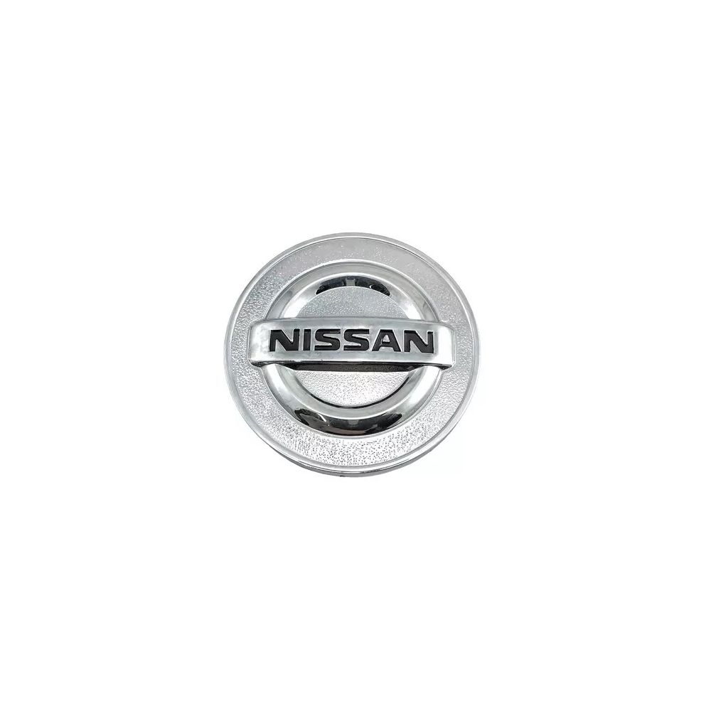 Kit 4 Calotinhas Centro de Roda Nissan – Visual Cromado + Acabamento Premium para Sentra, Tiida, Livina e March