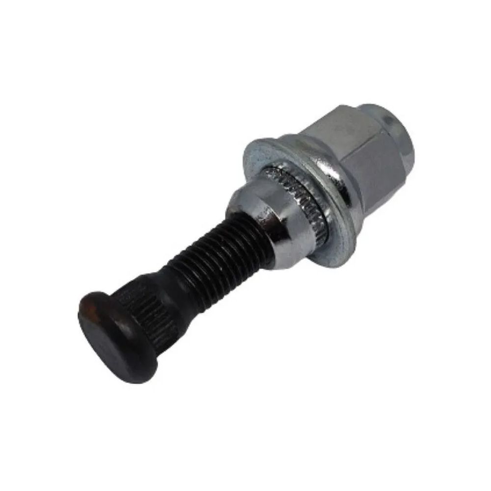Kit 4 Prisioneiros + 4 Porcas Corolla com Arruela – Fixação Segura e Visual Cromado Premium