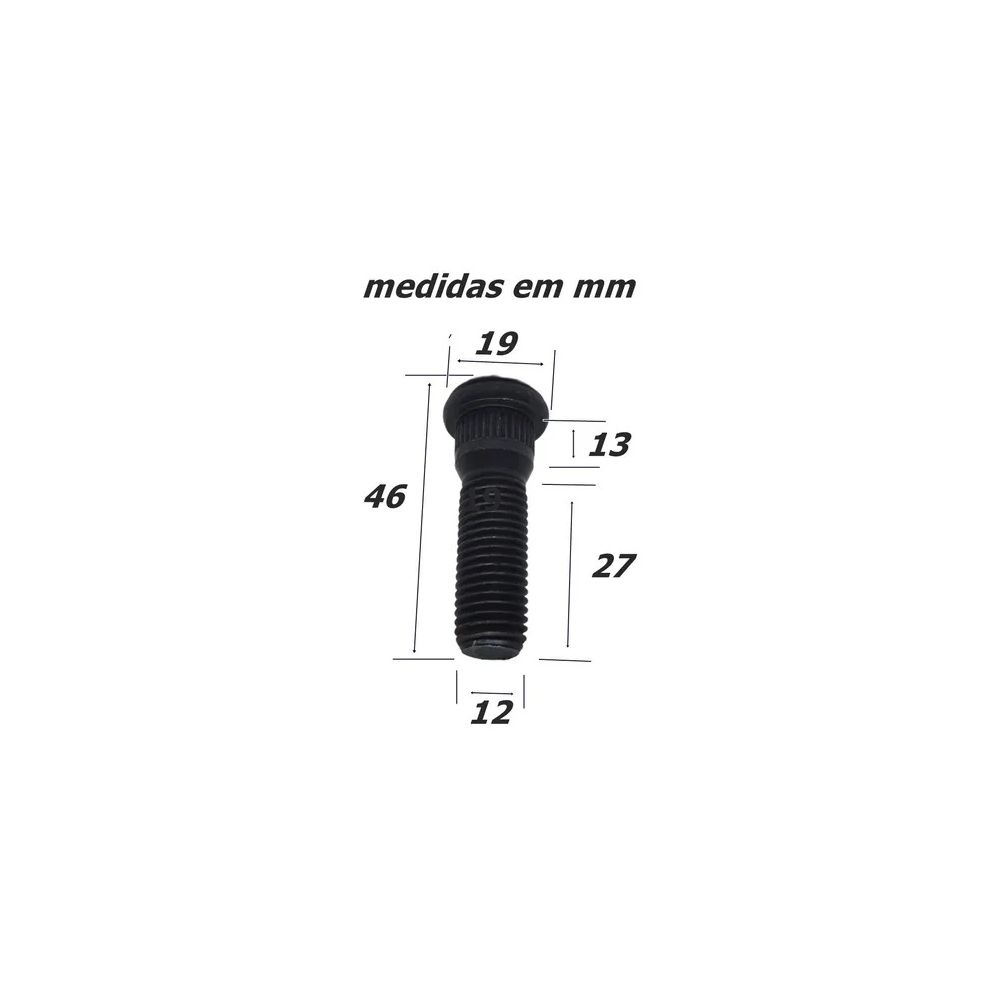 Kit 5 Prisioneiros + 5 Porcas Corolla com Arruela – Fixação Segura e Visual Cromado Premium