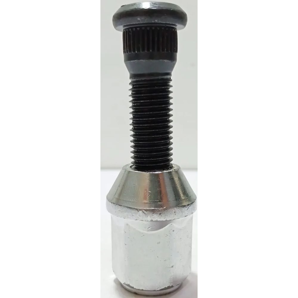 Kit 4 Prisioneiros + 4 Porcas Corolla com Arruela – Fixação Segura e Visual Cromado Premium