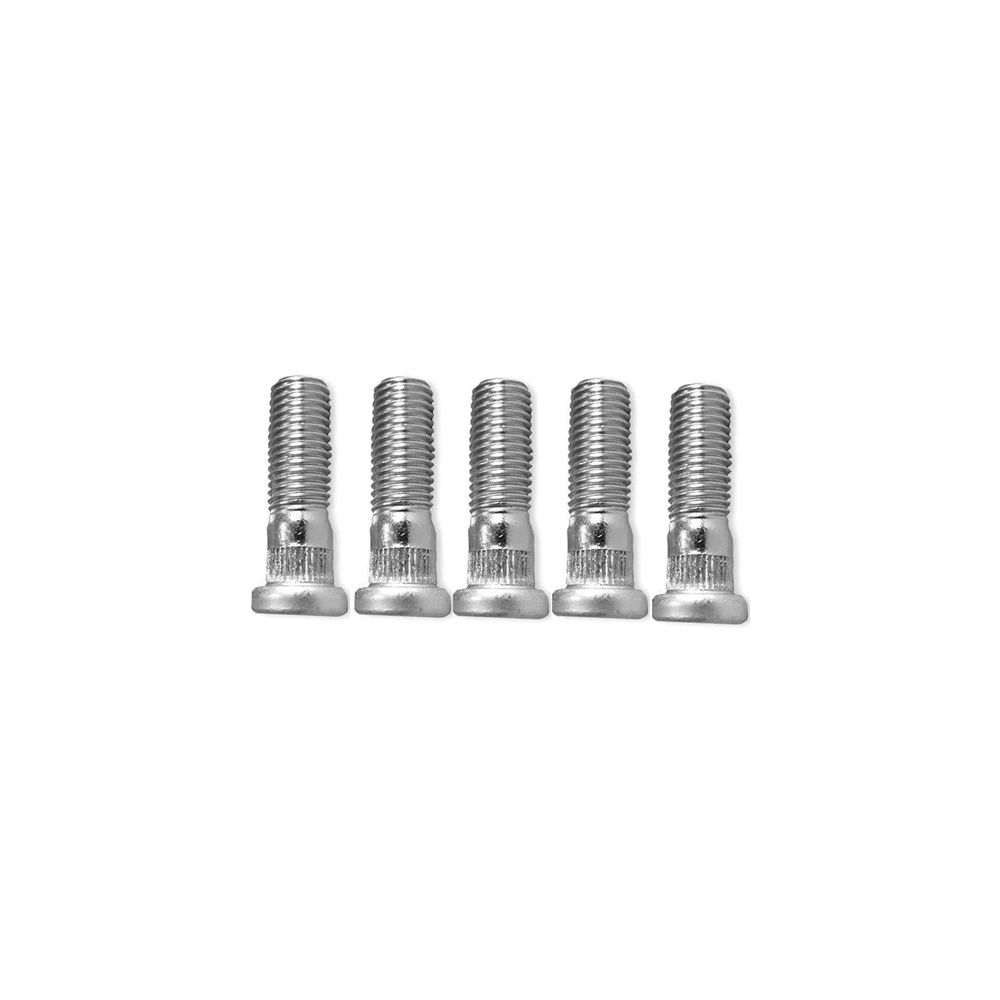 Kit 5 Prisioneiros + 5 Porcas Corolla com Arruela – Fixação Segura e Visual Cromado Premium