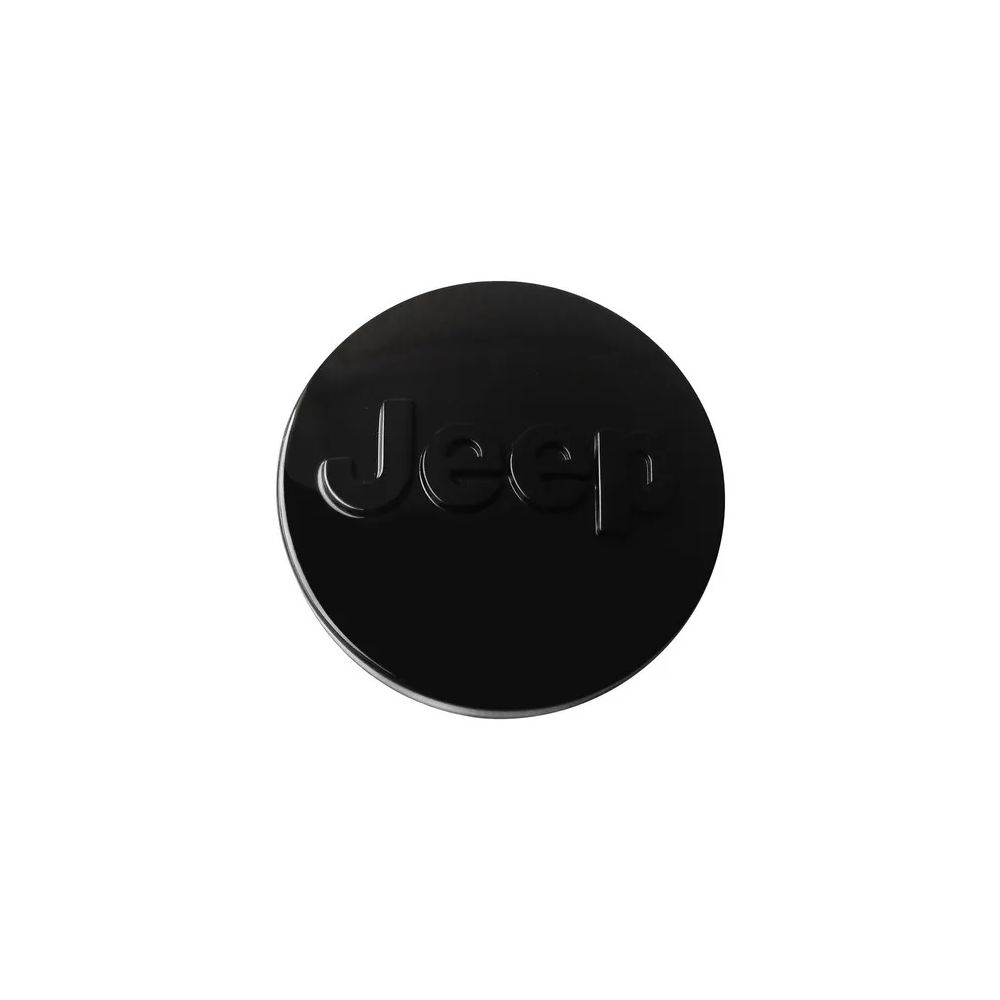 Kit 4 Calotinhas Jeep Compass Renegade Preto Brilhante – Design Premium com Encaixe Perfeito