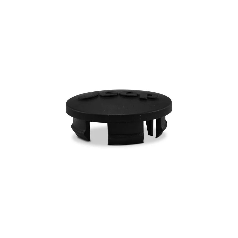 Kit 4 Calotinhas Jeep Preto Fosco – Visual Sofisticado para Renegade e Compass