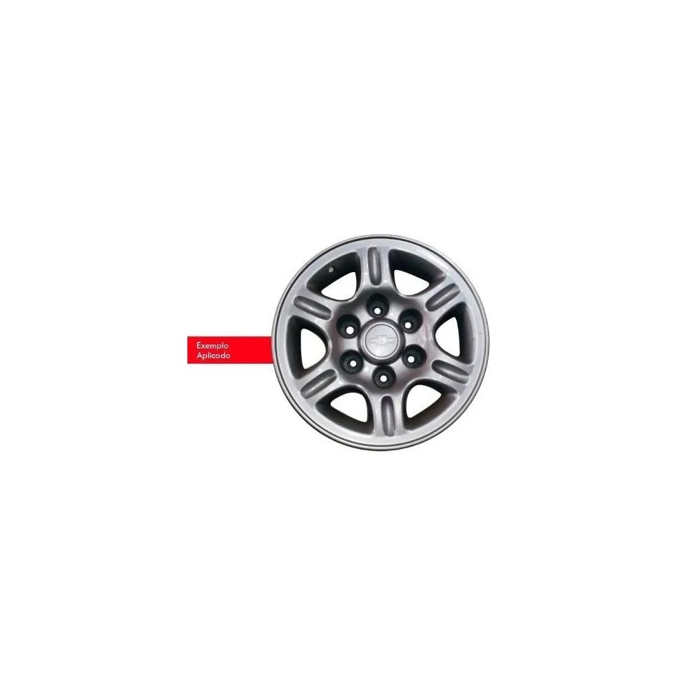 Kit 4 Calotinhas Centro de Roda GM Silverado – Encaixe Perfeito + Visual Original Restaurado