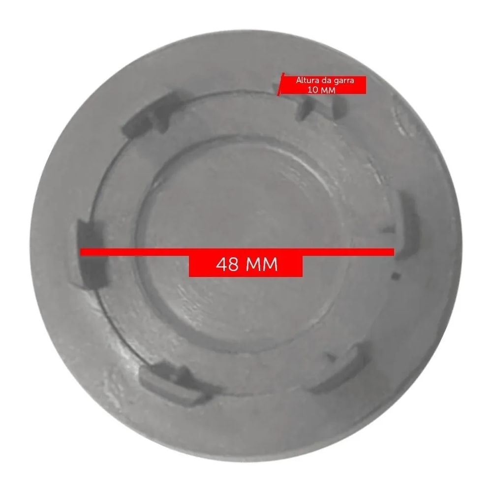 Kit 4 Calotinhas Centro de Roda GM Silverado – Encaixe Perfeito + Visual Original Restaurado