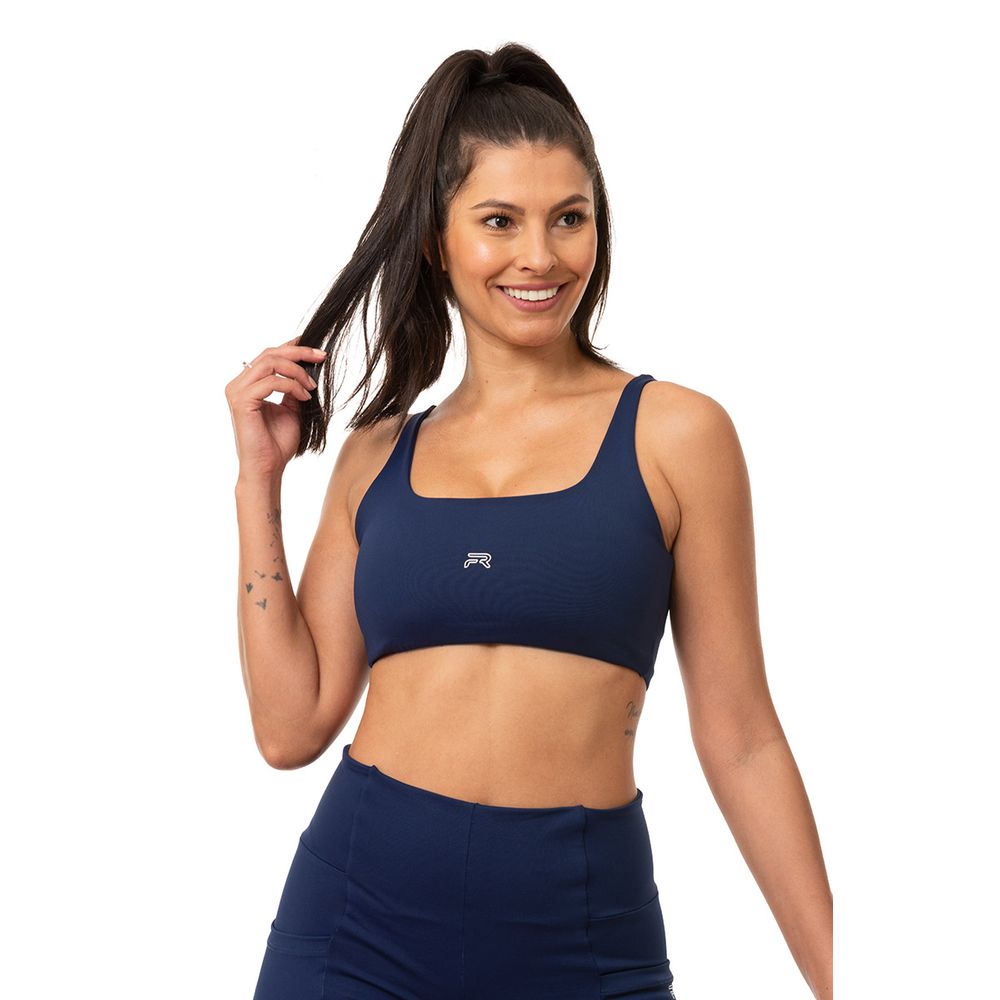 Top Slim - Azul marinho